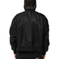 Dolce & Gabbana Black Nylon Hooded Full Zip Bomber Men Jacket