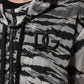Dolce & Gabbana Gray Camouflage Hooded Sweatshirt Jacket