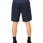Dolce & Gabbana Blue Cotton Stretch Mid Waist Bermuda Shorts