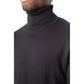 Jack Jones Black Cotton Turtleneck