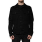 Dolce & Gabbana Black Cotton Denim Jacket