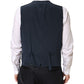 Dolce & Gabbana Black MARTINI 2 Buttons Suit 3 Piece Suit