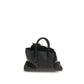 The Attico Black Calf Leather Bos Taurus Handbag