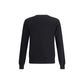 Fendi Black Fleece Wool Sweatshirt