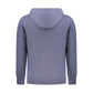 Accademia Militare Blue Cotton Men's Hooded Sweater