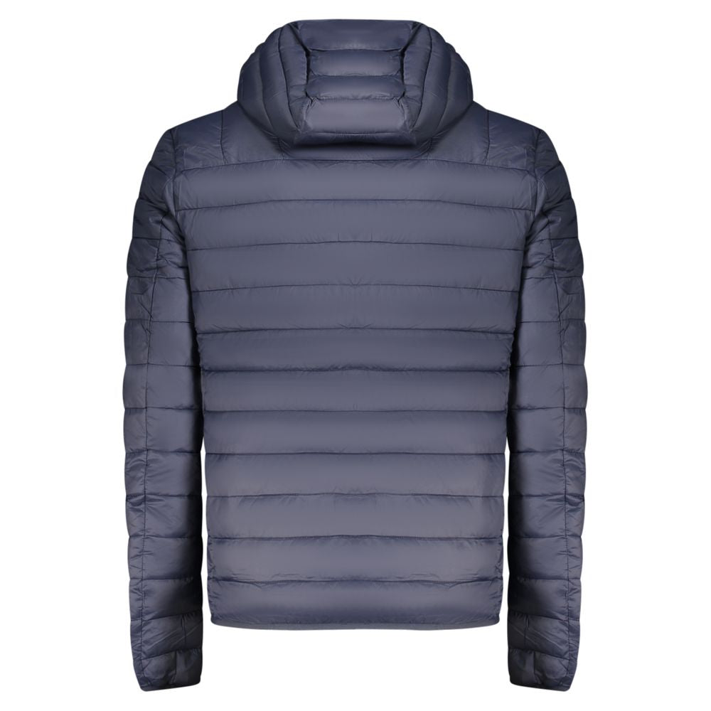 Cavalli Class Blue Polyester Men Jacket