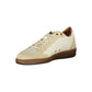 Blauer White Leather Men Sneaker