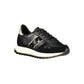 Blauer Black Leather Women Sneaker