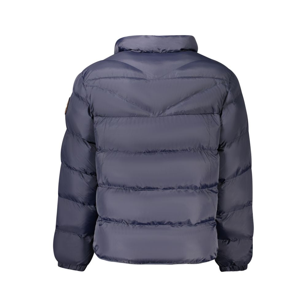 Napapijri Blue Polyamide Men Jacket