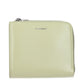 Jil Sander Green Leather Wallet