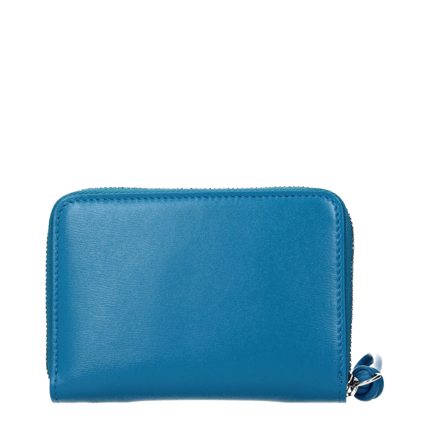 Jil Sander Blue Leather Wallet