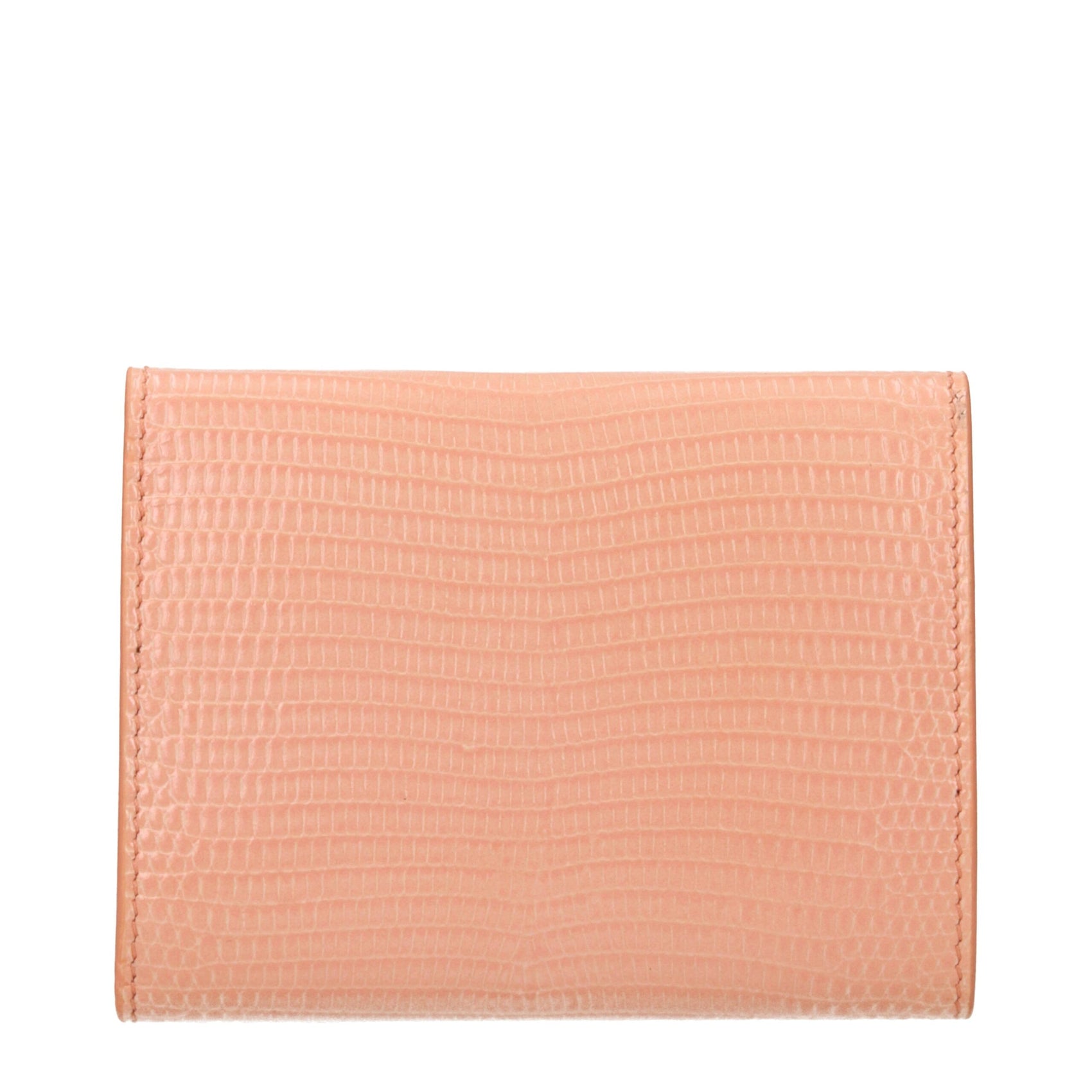 Jil Sander Pink Leather Wallet