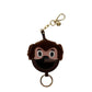 Miu Miu Brown Fur Keychains
