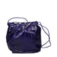 Jil Sander Purple Leather Shoulder Bag