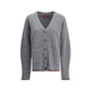 Gucci Gray Wool Cardigan