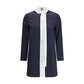 Thom Browne Blue Fleece Wool Casual Dress