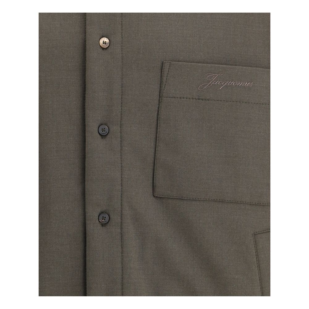 Jacquemus Bicolor Fleece Wool Jackets And Coat