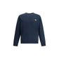 Maison Kitsuné Blue Cotton Sweatshirt