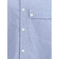 Thom Browne Light Blue Cotton Pattern Shirt