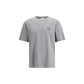 Maison Kitsuné Gray Cotton T-Shirt