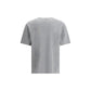 Maison Kitsuné Gray Cotton T-Shirt