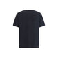Maison Kitsuné Black Cotton T-Shirt