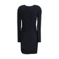 Marant Etoile Black Modal Casual Dress