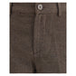 Cruna Brown Cotton Casual Pants