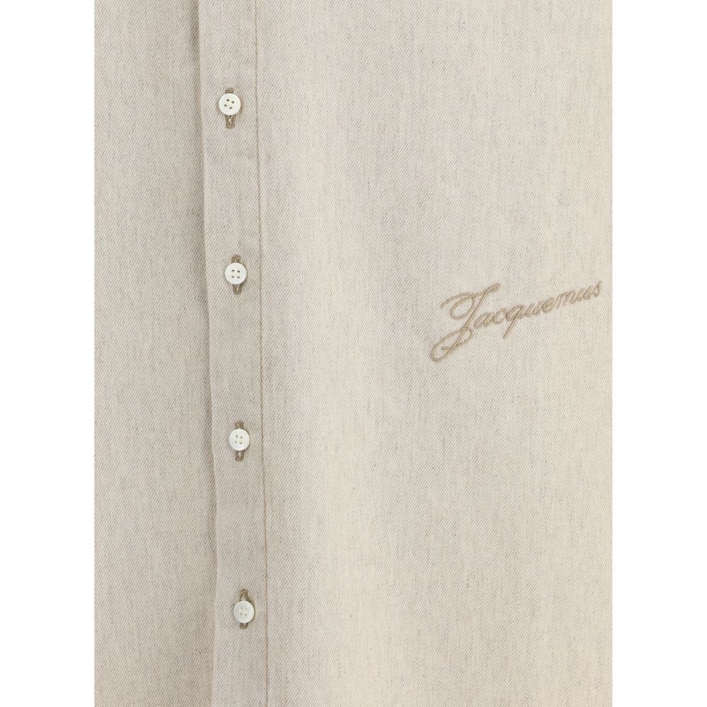 Jacquemus Beige Denim Shirt