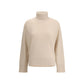 Fabiana Filippi Beige Wool Turtleneck