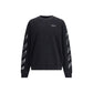 Off-White Black Cotton Sweatshirt