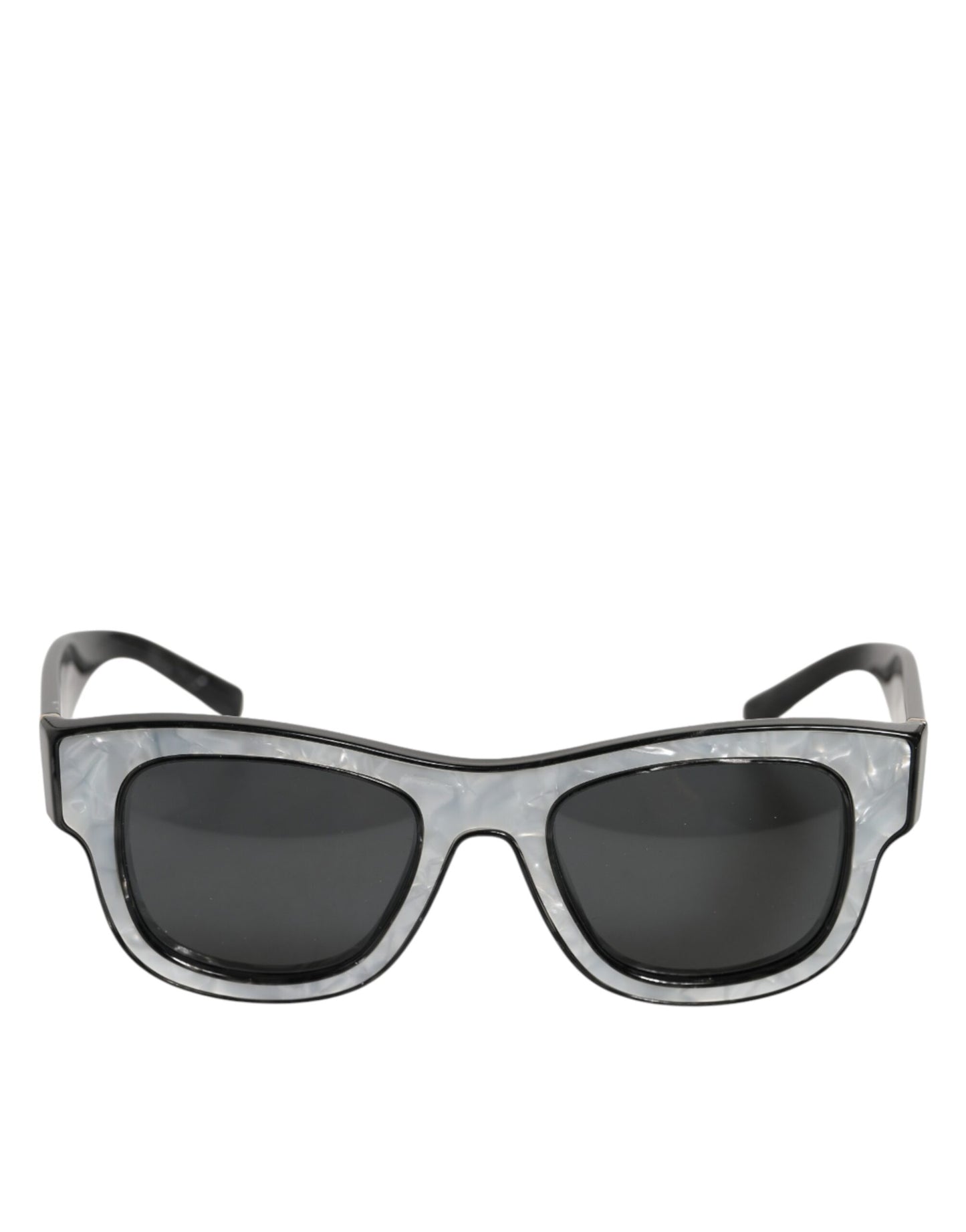 Dolce & Gabbana DG4379F Pearl White Acetate Frame Shades Sunglasses