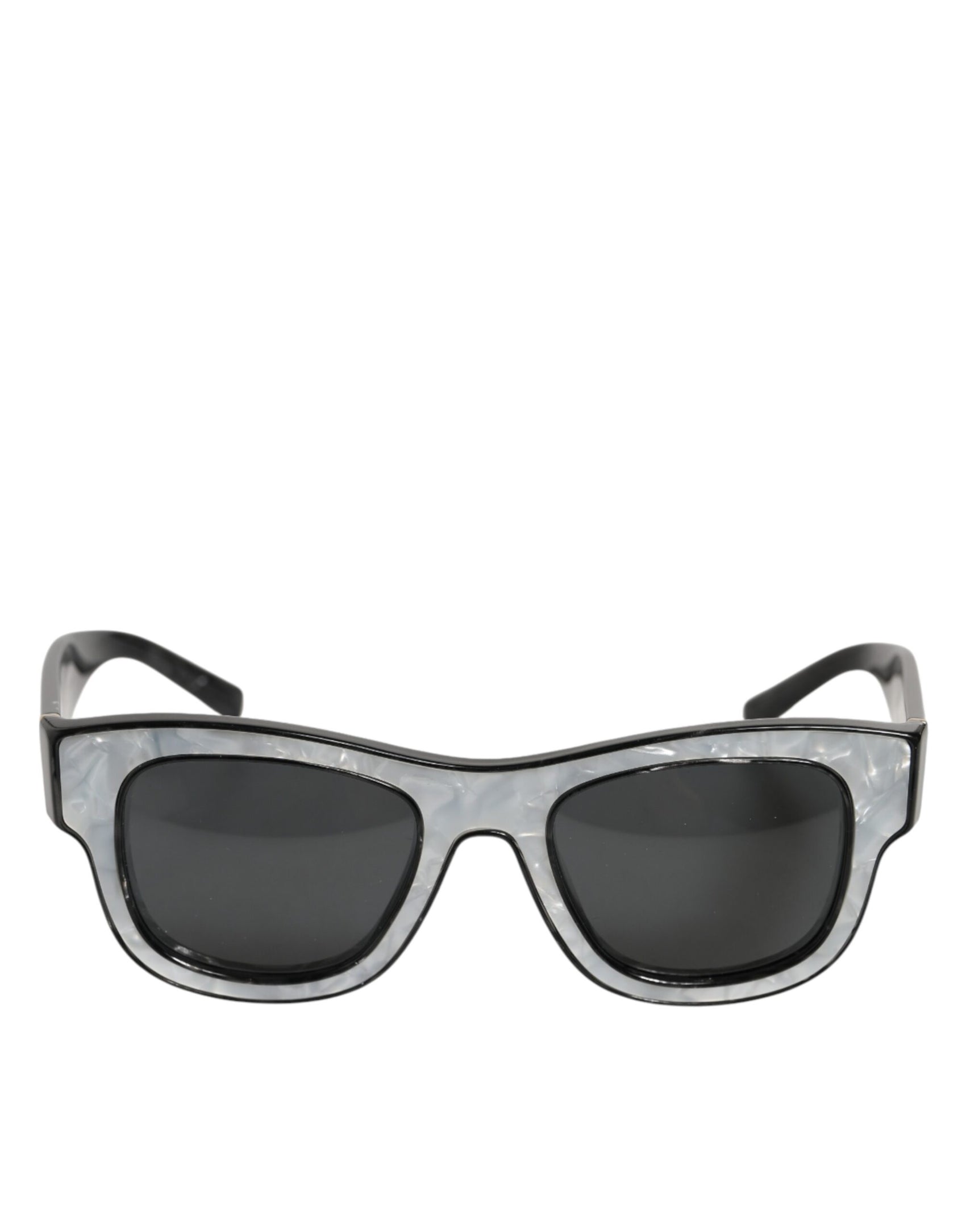 Dolce & Gabbana DG4379F Pearl White Acetate Frame Shades Sunglasses