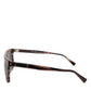 Dolce & Gabbana DG4390F Havana Full Rim Acetate Round Lenses Sunglasses