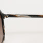 Dolce & Gabbana Brown Full Rim Acetate Pilot Eyewear Sunglasses
