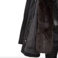 Dolce & Gabbana Black Silk Men Parka