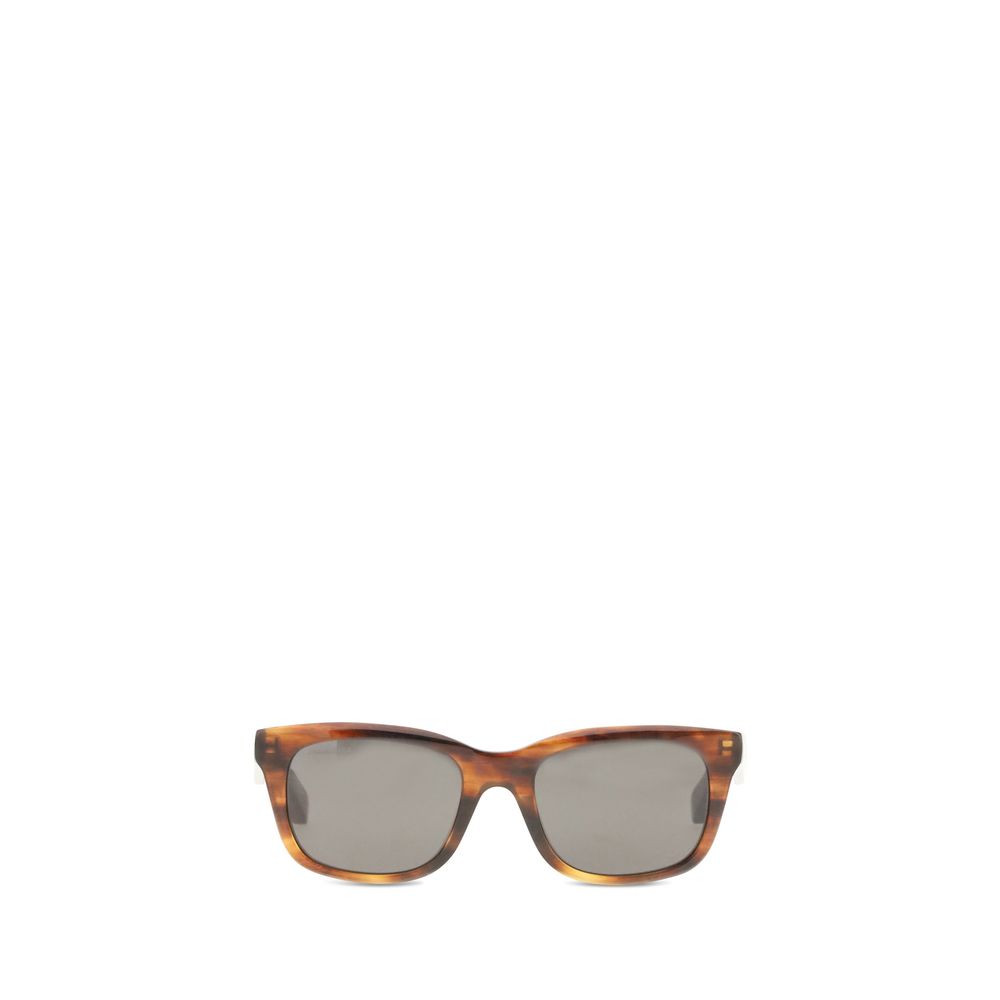 Balenciaga Brown Acetate Sunglasses