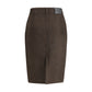 Saint Laurent Denim Pencil Skirt