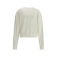 Jacquemus White Merino Wool Cardigan
