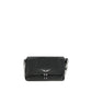 Zadig & Voltaire Black Calf Leather Bos Taurus Shoulder Bag