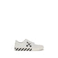 Off-White White Calf Leather Bos Taurus Low Top Sneakers
