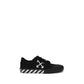 Off-White Black Calf Leather Bos Taurus Low Top Sneakers