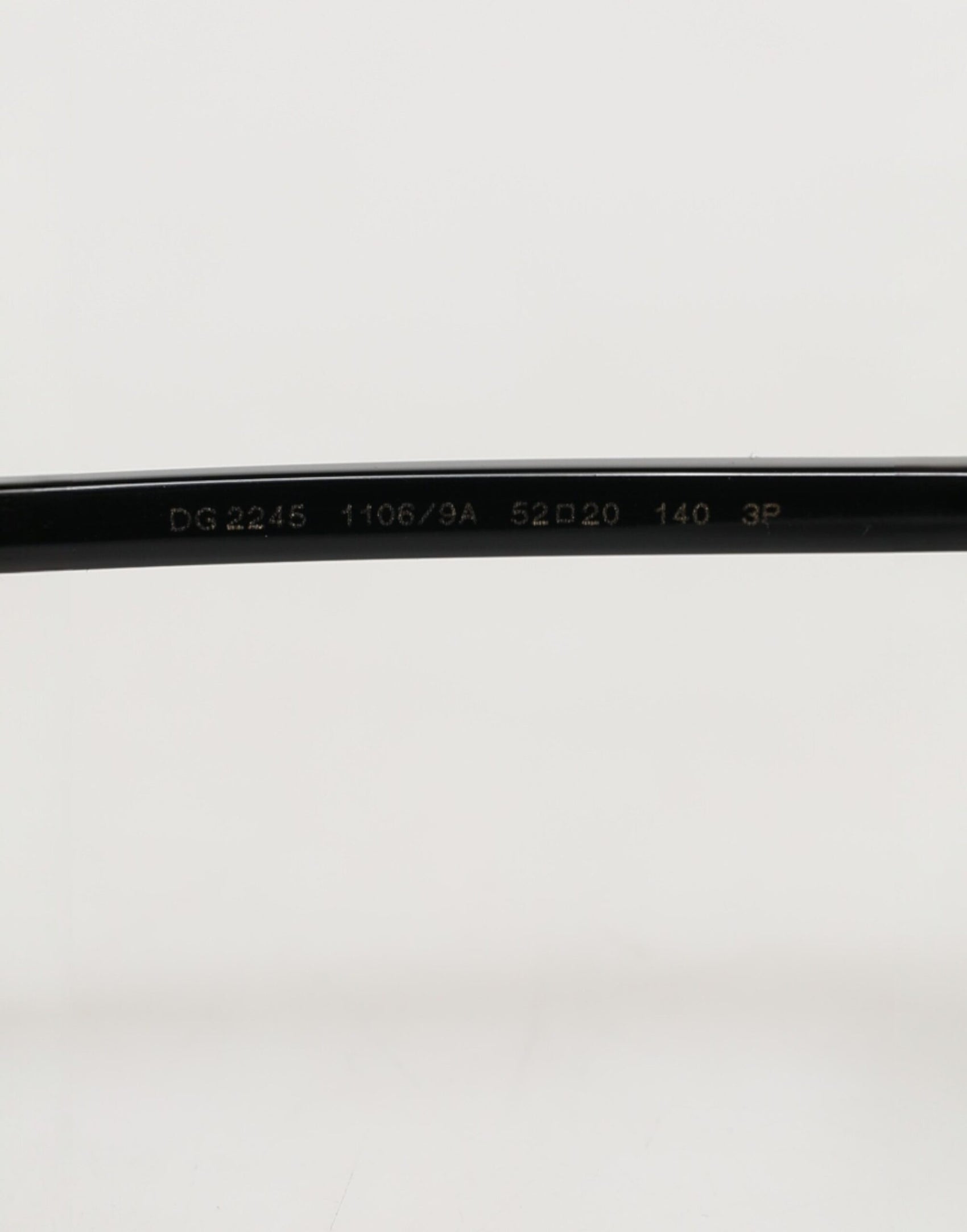 Dolce & Gabbana Matte Black Steel Frame Gray Lens Sunglasses