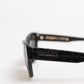 Dolce & Gabbana DG4177 Black Leather Frame Tinted Lens Sunglasses