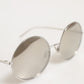 Dolce & Gabbana DG2215K Silver Metal Round Shades Eyewear Sunglasses