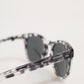 Dolce & Gabbana DG4254 Havana Clear Black Tinted Lenses Sunglasses