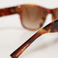Dolce & Gabbana DG4338F Brown Havana Full Rim Round Lenses Sunglasses