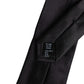 Dolce & Gabbana Black Safety Pins Silk Adjustable Necktie Accessory Tie