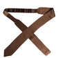 Dolce & Gabbana Brown 100% Silk Adjustable Necktie Men Accessory Tie