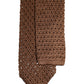 Dolce & Gabbana Brown 100% Silk Adjustable Necktie Men Accessory Tie
